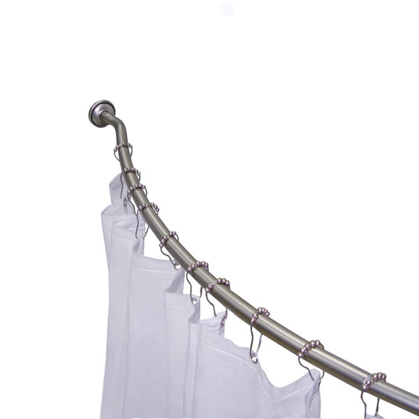 Transitional Traditional Utopia Alley Shower Curtain Rods You'll Love